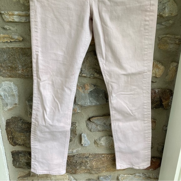 MOTHER The Dazzler Hover Straight Leg Jeans Date Night Pink Womens 29 - Picture 9 of 14